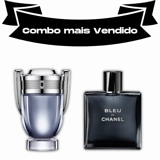 Promoção Compre 1 leve 2 - Bleu de Chanel e Invictus Paco Rabanne - 100ml